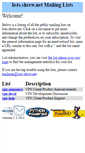 Mobile Screenshot of lists.shrew.net